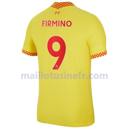 Maillot de Foot Liverpool Roberto Firmino 9 Troisième 2021-22 Maillot de Foot Liverpool Roberto Firmino 9 Troisième 2021-22